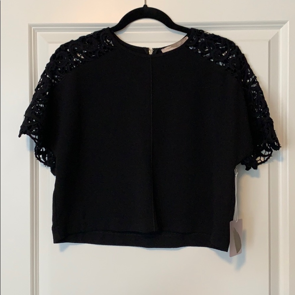 Forever 21 Lace Crop Top